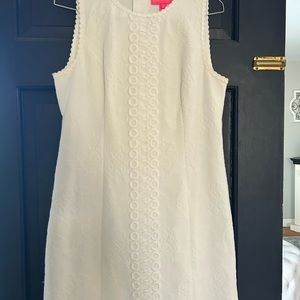 Size 8 white lily pullitzer dress.